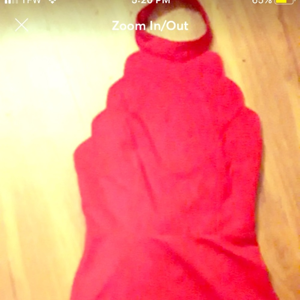 Bright Red vintage style dress